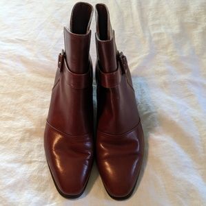 Genuine Leather Amalfi Ankle Booties size 8